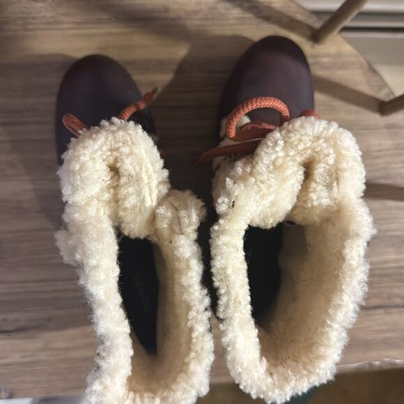 SOREL Joan of Arctic Wedge II Shearling Ankle Boot Size 9 - Picture 5 of 7